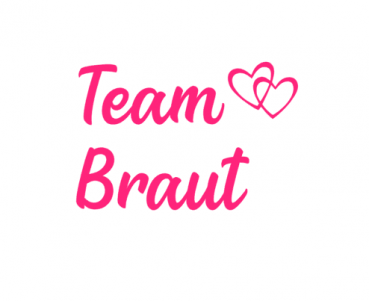 Team Braut Bügelbild